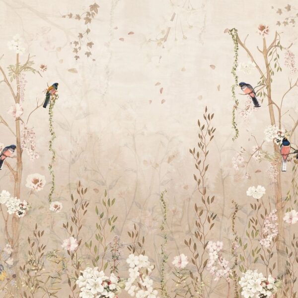 Smokey Blossoms Mural