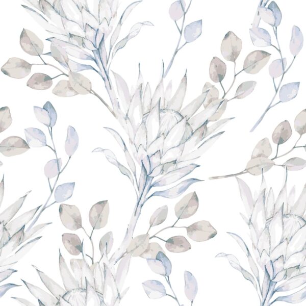 Watercolour Protea Wallpaper