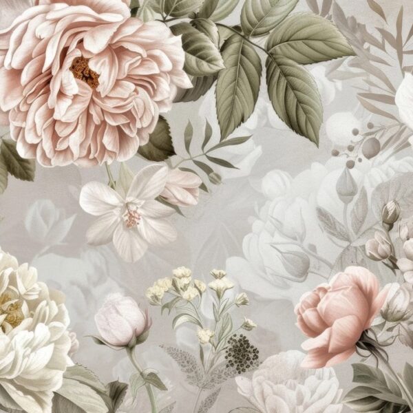 Sugar Play Bloom Mural