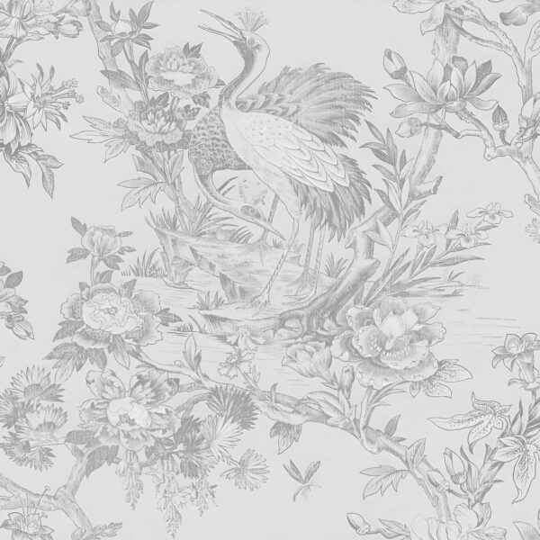 Chinoiserie Fowl Wallpaper