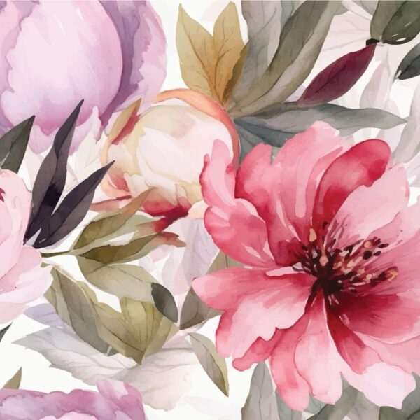 Barbie Bouquet Mural