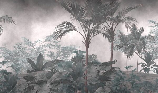 Foggy Plantation Mural