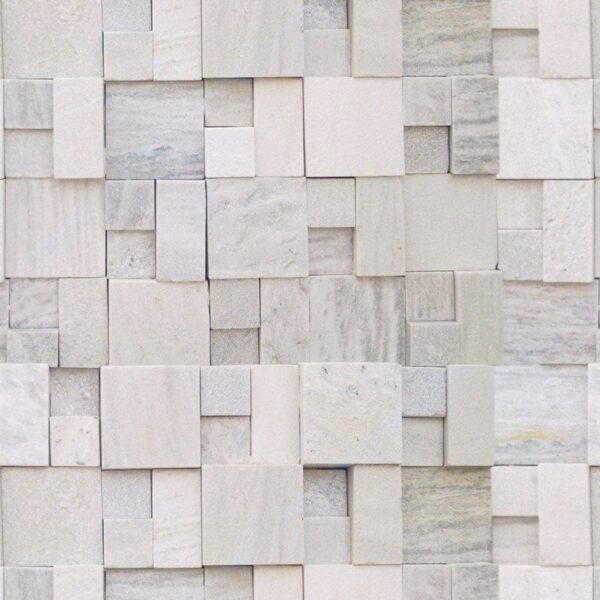 3d Grey Cladding Wallpaper