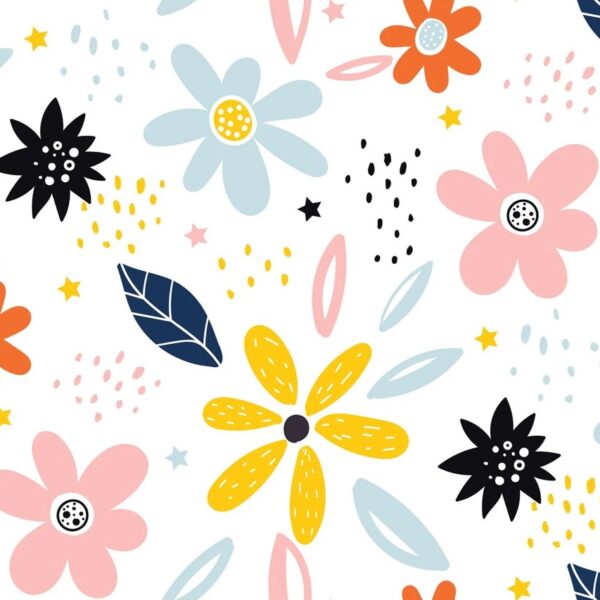 Beautiful Blooms Mural