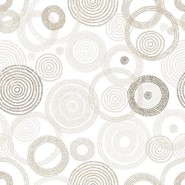 Circular Grains Wallpaper