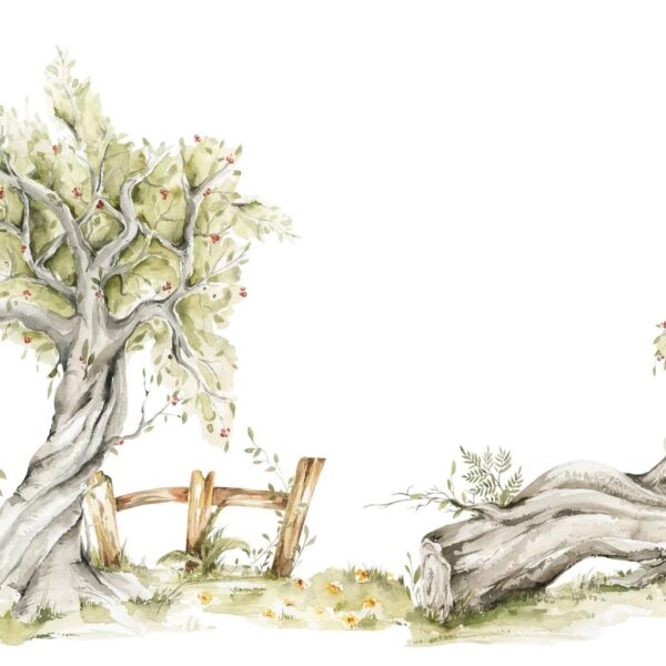 Willow Tree Ray Mural