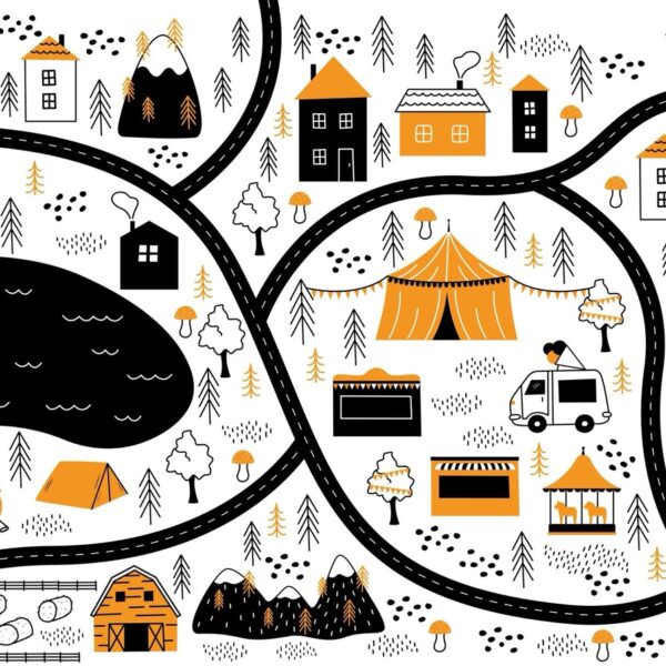 Around the Town Mural