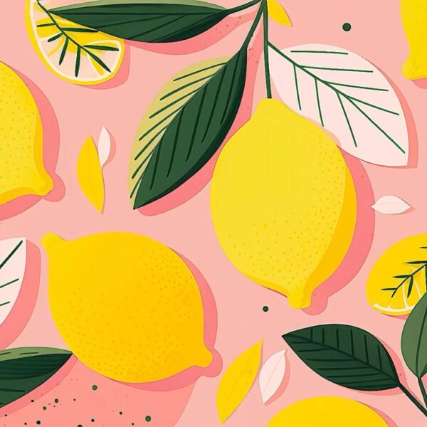 Lemon Sorbet Mural