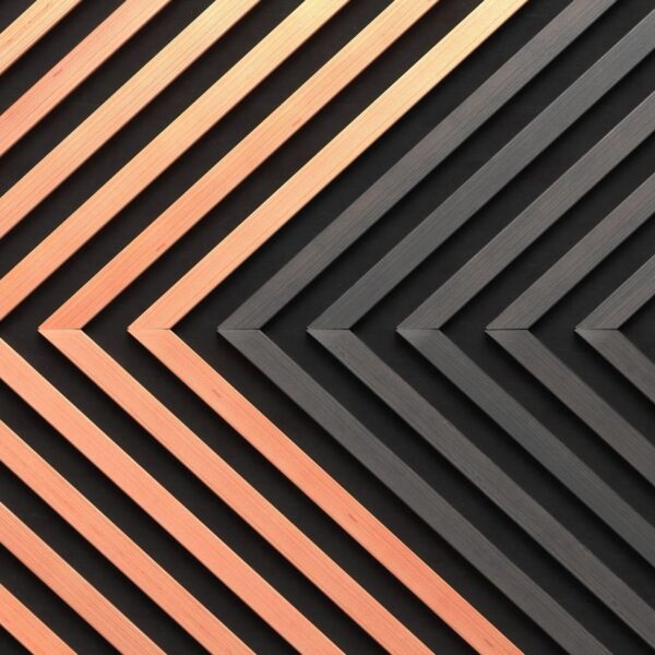 Herringbone Panel Mural